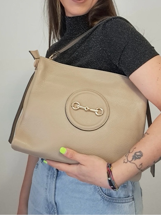 Handbags - Italian Leather Shoulder Bag